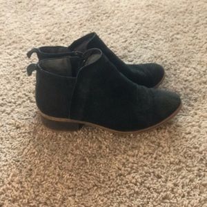 TOMS black booties